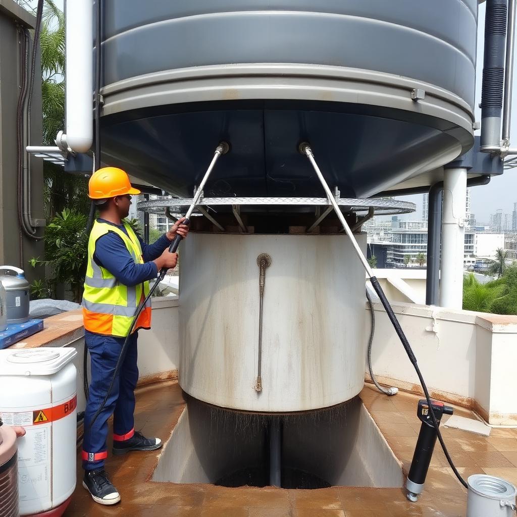 Water Tank Cleaning